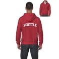 thumbnail image 1 of Artix - Men's Sweatshirt Full-Zip Pullover - Seattle, 1 of 5