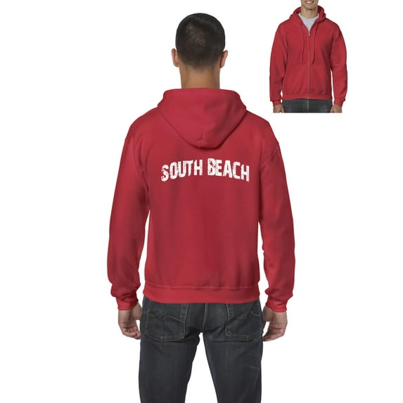Artix - Men's Sweatshirt Full-Zip Pullover - South Beach