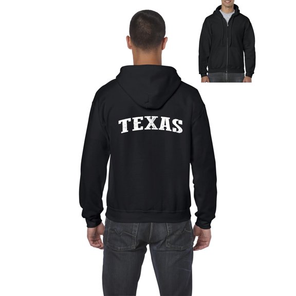Artix - Men's Sweatshirt Full-Zip Pullover - Texas