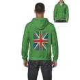 thumbnail image 1 of Artix - Men's Sweatshirt Full-Zip Pullover - Union Jack British Flag, 1 of 5