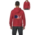 thumbnail image 1 of Artix - Men's Sweatshirt Full-Zip Pullover, up to Men Size 5XL - American Proud To Be US Flag, 1 of 5