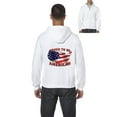 thumbnail image 1 of Artix - Men's Sweatshirt Full-Zip Pullover, up to Men Size 5XL - American Proud To Be US Flag, 1 of 5
