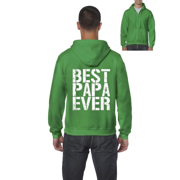 Artix - Men's Sweatshirt Full-Zip Pullover, up to Men Size 5XL - Best Papa