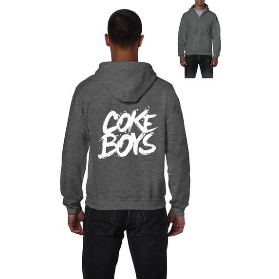 Artix - Men's Sweatshirt Full-Zip Pullover, up to Men Size 5XL - Coke Boys