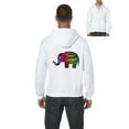 thumbnail image 1 of Artix - Men's Sweatshirt Full-Zip Pullover, up to Men Size 5XL - Elephant, 1 of 5
