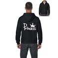 thumbnail image 1 of Artix - Men's Sweatshirt Full-Zip Pullover, up to Men Size 5XL - Princess Crown, 1 of 5