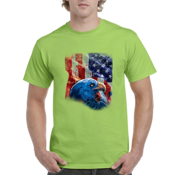 Artix - Men's T-Shirt Short Sleeve - American Flag 4th of July