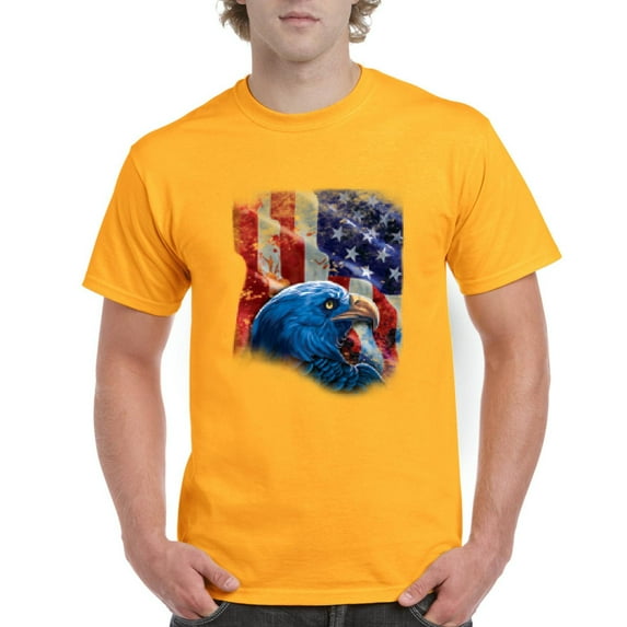 Artix - Men's T-Shirt Short Sleeve - American Flag 4th of July