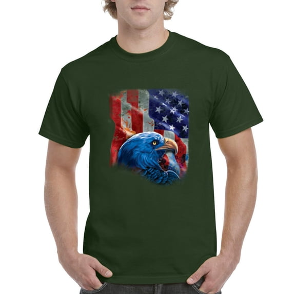 Artix - Men's T-Shirt Short Sleeve - American Flag 4th of July