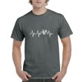 thumbnail image 1 of Artix - Men's T-Shirt Short Sleeve - Bicycle Heartbeat, 1 of 3