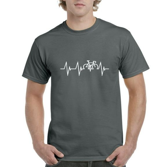 Artix - Men's T-Shirt Short Sleeve - Bicycle Heartbeat