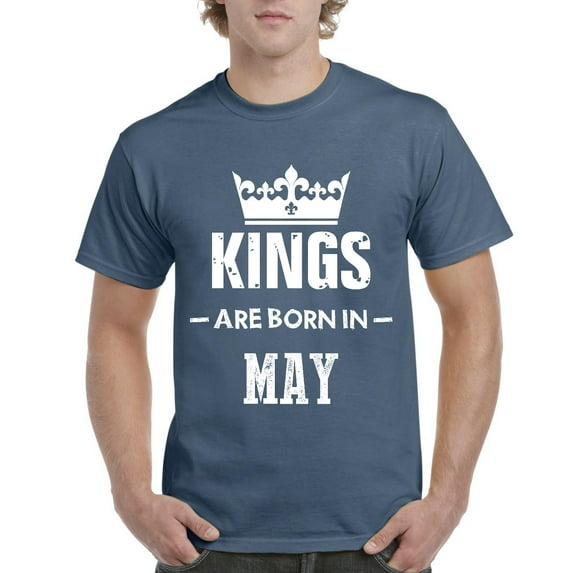 Artix - Men's T-Shirt Short Sleeve - Birthday Gift Kings are Born in May