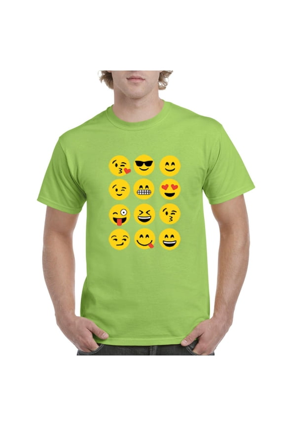 - Men's T-Shirt Short Sleeve - Emoji Group