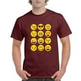 thumbnail image 1 of Artix - Men's T-Shirt Short Sleeve - Emoji Group, 1 of 3
