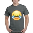 thumbnail image 1 of Artix - Men's T-Shirt Short Sleeve - Emoji Laughing Tears, 1 of 3