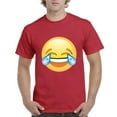 thumbnail image 1 of Artix - Men's T-Shirt Short Sleeve - Emoji Laughing Tears, 1 of 3