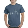 thumbnail image 1 of Artix - Men's T-Shirt Short Sleeve - Golfer's Heartbeat, 1 of 3