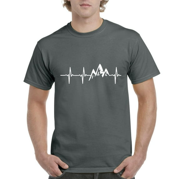 Artix - Men's T-Shirt Short Sleeve - Heartbeat Mountains