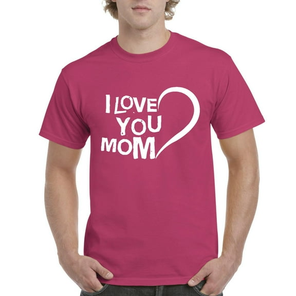 Artix - Men's T-Shirt Short Sleeve - I Love You Mom
