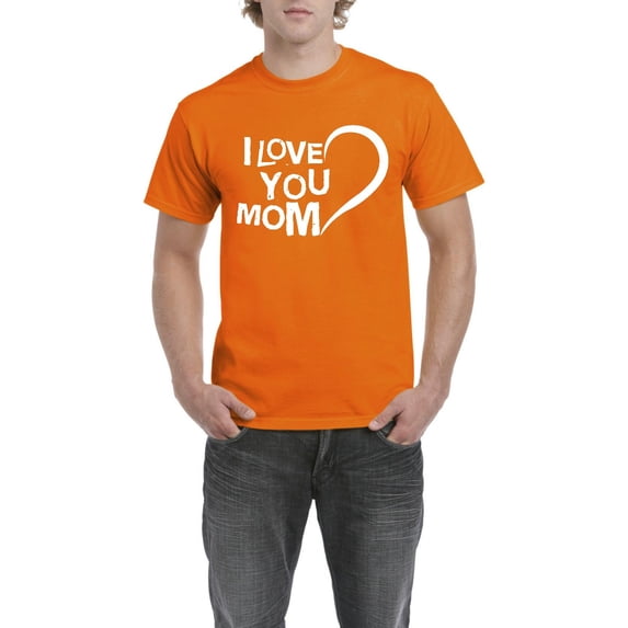 Artix - Men's T-Shirt Short Sleeve - I Love You Mom