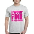 thumbnail image 1 of Artix - Men's T-Shirt Short Sleeve - I Wear Pink For Grandma, 1 of 3