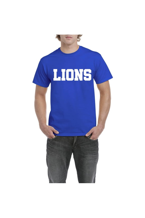 - Men's T-Shirt Short Sleeve - Lions