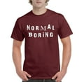 thumbnail image 1 of Artix - Men's T-Shirt Short Sleeve - Normal is Boring, 1 of 3