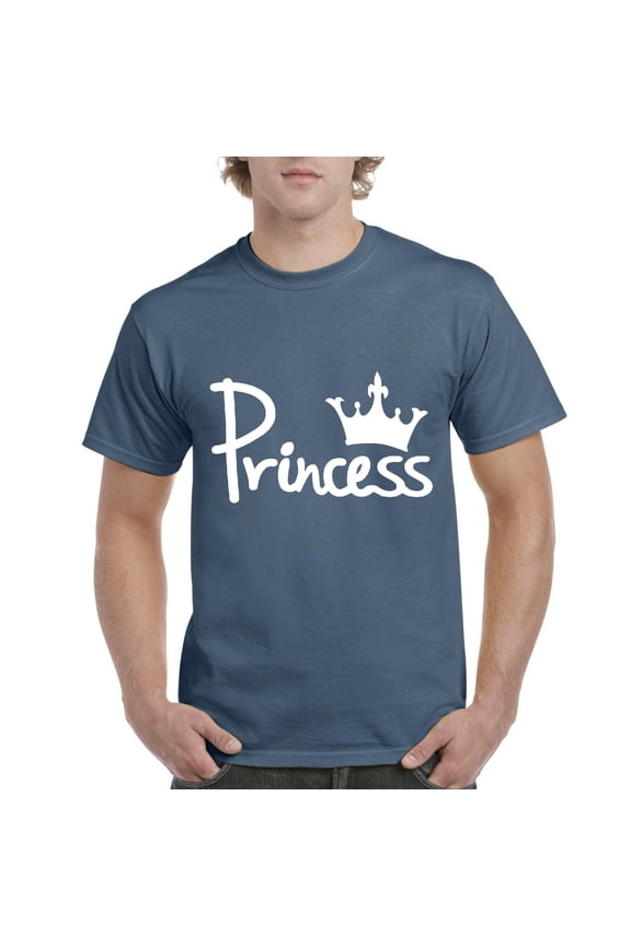 - Men's T-Shirt Short Sleeve - Princess Crown