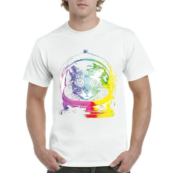 Artix - Men's T-Shirt Short Sleeve - Space Cat