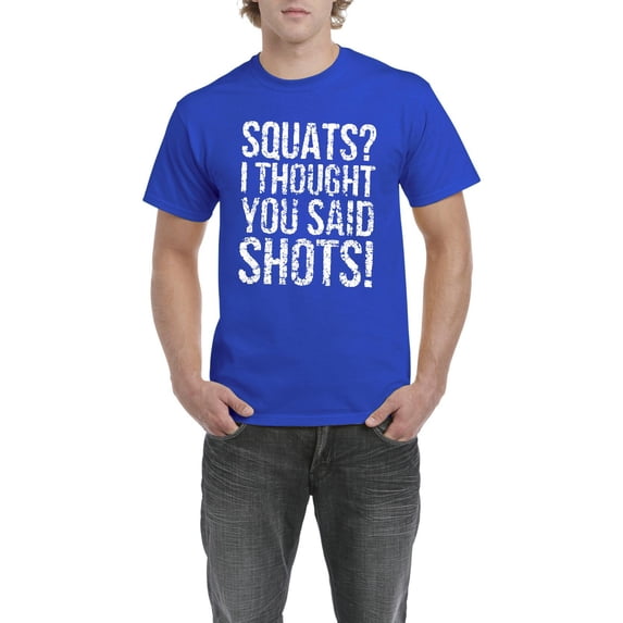 Artix - Men's T-Shirt Short Sleeve - Squats I Thought You Said