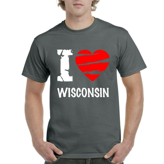 Artix - Men's T-Shirt Short Sleeve - Wisconsin