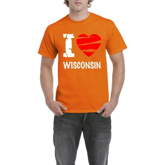 Artix - Men's T-Shirt Short Sleeve - Wisconsin