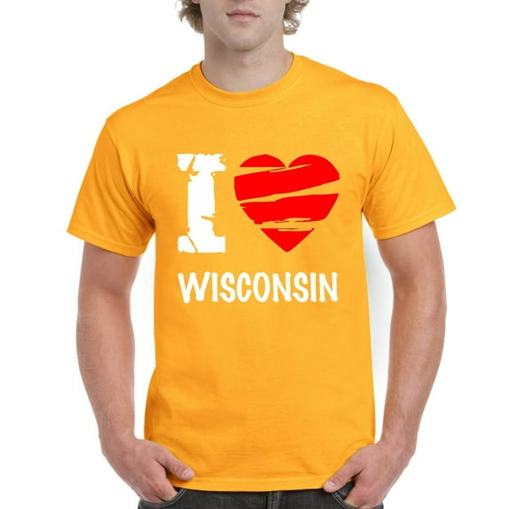 Artix - Men's T-Shirt Short Sleeve - Wisconsin