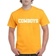 thumbnail image 1 of Artix - Men's T-Shirt Short Sleeve, up to Men Size 5XL - Cowboys, 1 of 5