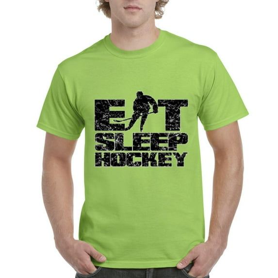 Artix - Men's T-Shirt Short Sleeve, up to Men Size 5XL - Eat Sleep Hockey