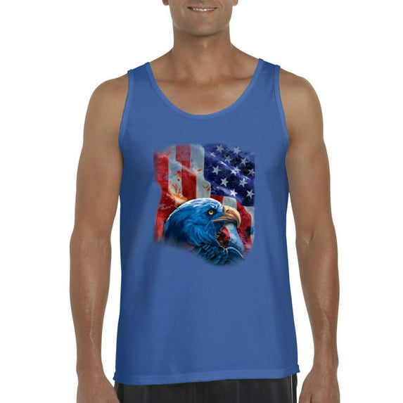 Artix - Men's Tank Top for Men - American Flag 4th of July