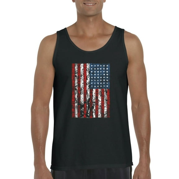 Artix - Men's Tank Top for Men - American Flag 4th of July