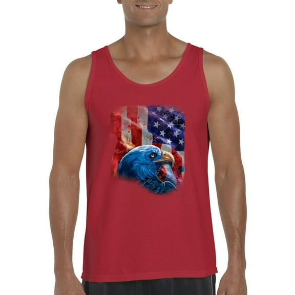 Artix - Men's Tank Top for Men - American Flag 4th of July