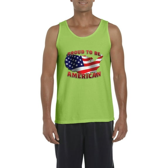 Artix - Men's Tank Top for Men - American Proud To Be US Flag