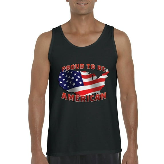 Artix - Men's Tank Top for Men - American Proud To Be US Flag