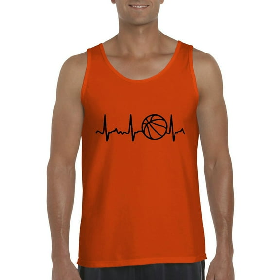 Artix - Men's Tank Top for Men - Basketball Heartbeat