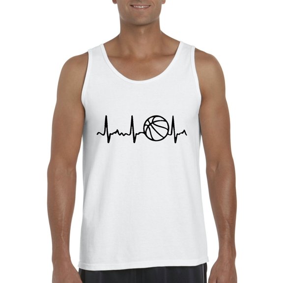 Artix - Men's Tank Top for Men - Basketball Heartbeat