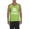 thumbnail image 1 of Artix - Men's Tank Top for Men - Birthday Gift Kings Are Born In September, 1 of 5