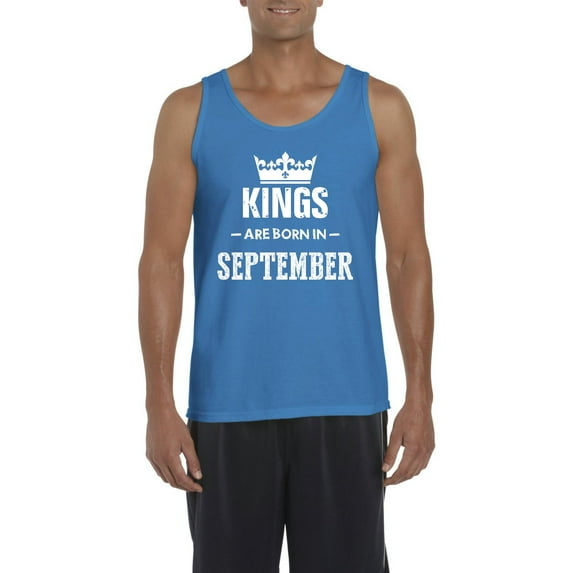 Artix - Men's Tank Top for Men - Birthday Gift Kings Are Born In September