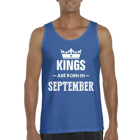 Artix - Men's Tank Top for Men - Birthday Gift Kings Are Born In September