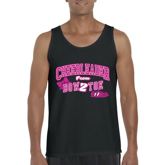 Artix - Men's Tank Top for Men - Cheerleader Bow 2 Toe