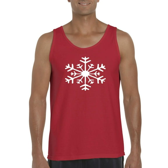 Artix - Men's Tank Top for Men - Christmas Snowflake