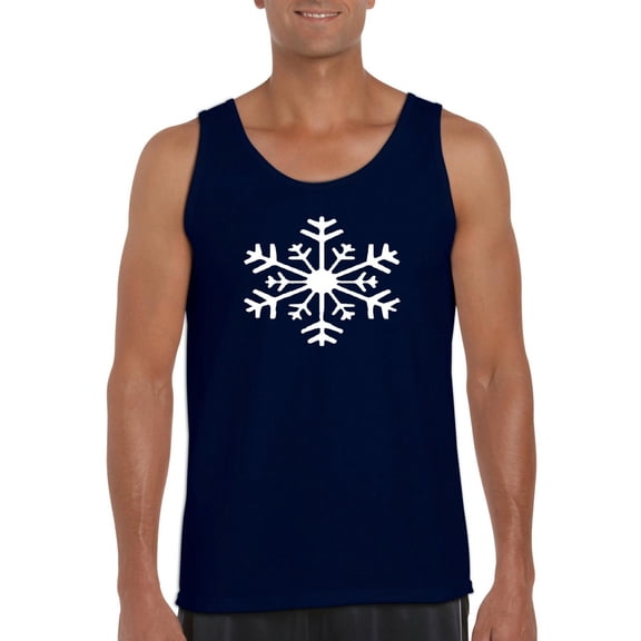 Artix - Men's Tank Top for Men - Christmas Snowflake