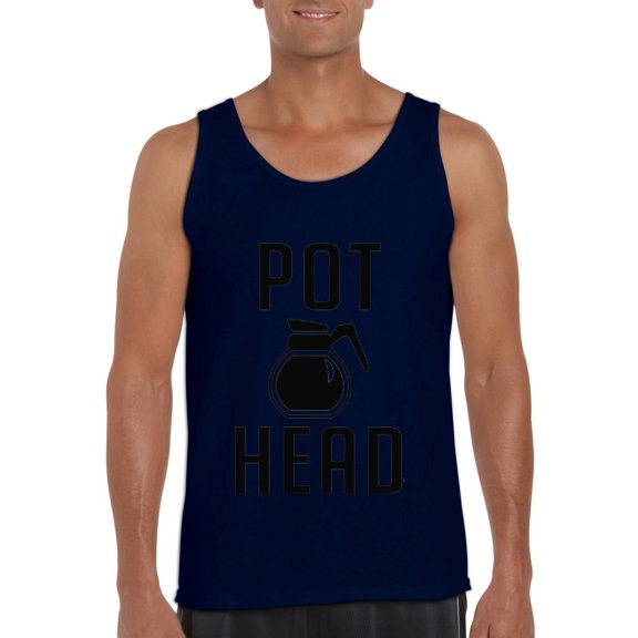 Artix - Men's Tank Top for Men - Coffee Pot Head