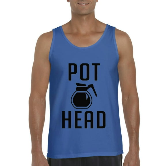Artix - Men's Tank Top for Men - Coffee Pot Head